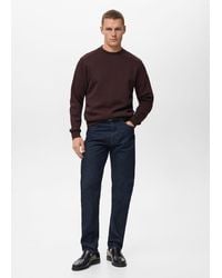 Mango - Regular-Fit-Sweatshirt Aus Baumwolle - Lyst