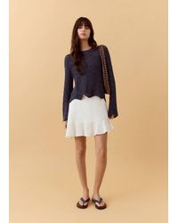 MANGO TEEN - Asymmetrical Ruffled Skirt - Lyst
