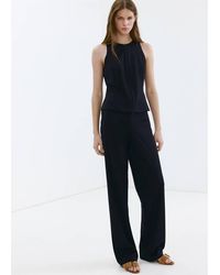 Mango - Zipper Fitted Waistcoat - Lyst