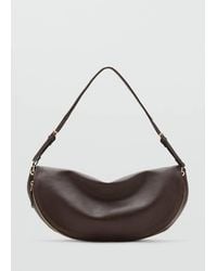 Mango - Oval Shoulder Bag - Lyst