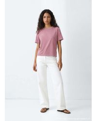 MANGO TEEN - 100% Cotton T-Shirt With Drawing - Lyst