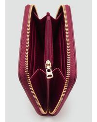 Mango - Medium Wallet With Saffiano Effect - Lyst