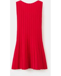 Mango - Ribbed Knit Dress - Lyst