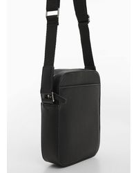 Mango - Leather-effect Shoulder Bag - Lyst