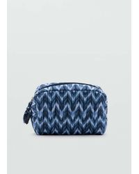 MANGO TEEN - Quilted Tie-Dye Toiletry Bag - Lyst