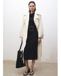 Mango - Wool-Blend Midi-Skirt - Lyst