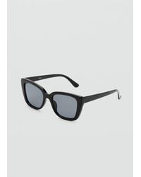 Mango - Squared Frame Sunglasses - Lyst