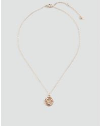 MANGO TEEN - Taurus Zodiac Necklace - Lyst