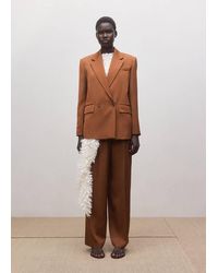 Mango - Double-Breasted Suit Jacket - Lyst