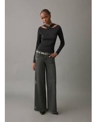 MANGO TEEN - Cut-Out T-Shirt - Lyst