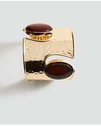 Mango - Resin Cuff Bracelet - Lyst