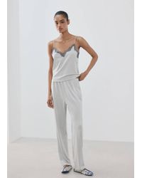 Mango - Pyjama Top With Straps - Lyst