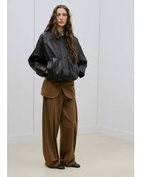 Mango - Pinstripe Suit Trousers - Lyst