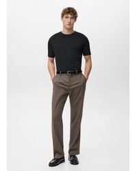 Mango - Pack Of 2 Stretch Cotton T-Shirts - Lyst