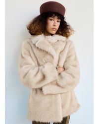 Mango - 100% Wool Pillbox Hat - Lyst