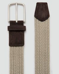 Mango - Braided Elastic Belt - Lyst