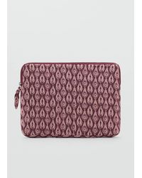MANGO TEEN - Padded Printed Laptop Case - Lyst
