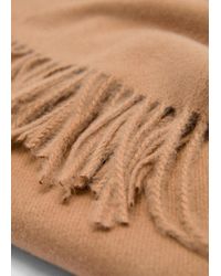 Mango - Fringed Edge Scarf - Lyst