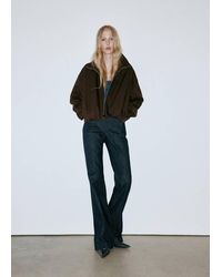 Mango - Mid-Rise Flared Jeans - Lyst
