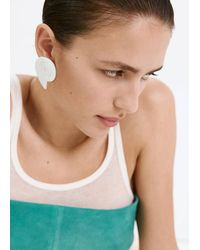Mango - Natural Shell Earrings - Lyst