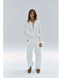 Mango - Mid-Rise Balloon Jeans - Lyst