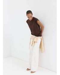 Mango - Short-Sleeved Cotton T-Shirt - Lyst