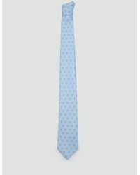 Mango - 100% Silk Patterned Tie - Lyst