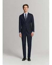 Mango - Milan Slim-Fit Suit Trousers - Lyst