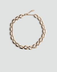 Mango - Maxi Chain Necklace - Lyst