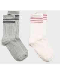 MANGO TEEN - 2 Pack Mixed Socks - Lyst