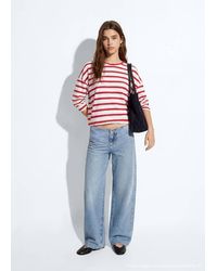 MANGO TEEN - 100% Cotton Striped T-Shirt - Lyst