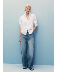 Mango - High-Rise Balloon Jeans - Lyst