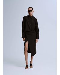 Mango - Straight-Cut Shirt With Pocket - Lyst