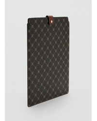 Mango - Laptop Case With Printed Logo - Lyst