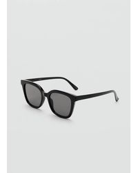 Mango - Squared Frame Sunglasses - Lyst