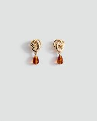 Mango - Drop Earrings - Lyst