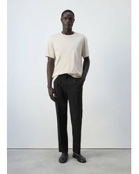 Mango - Regular Fit Trousers - Lyst