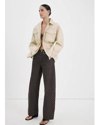 Mango - Polka Dot Balloon Jeans - Lyst