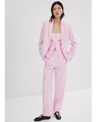 Mango - Linen Suit Jacket - Lyst