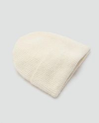 Mango - Rib-Knit Cap - Lyst