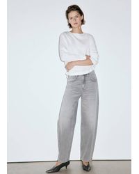 Mango - Balloon Jeans With Regular Waist - Lyst