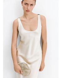 Mango - Oval Clutch Bag - Lyst