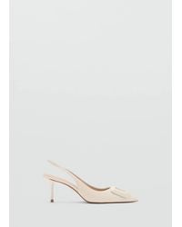 Mango - Patent Heeled Shoes - Lyst