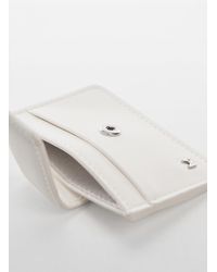 Mango - Card Holder With Flap And Logo - Lyst