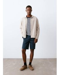 MANGO TEEN - Cotton Bermuda Shorts - Lyst