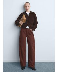 Mango - Mid-Rise Balloon Jeans - Lyst