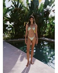 Mango - Charm Bandeau Bikini Top - Lyst