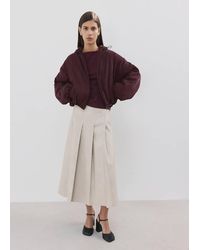 Mango - Fitted Cotton Top - Lyst