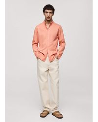 Mango - 100% Cotton Regular-fit Shirt - Lyst