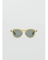 Mango - Semi-Transparent Frame Sunglasses - Lyst
